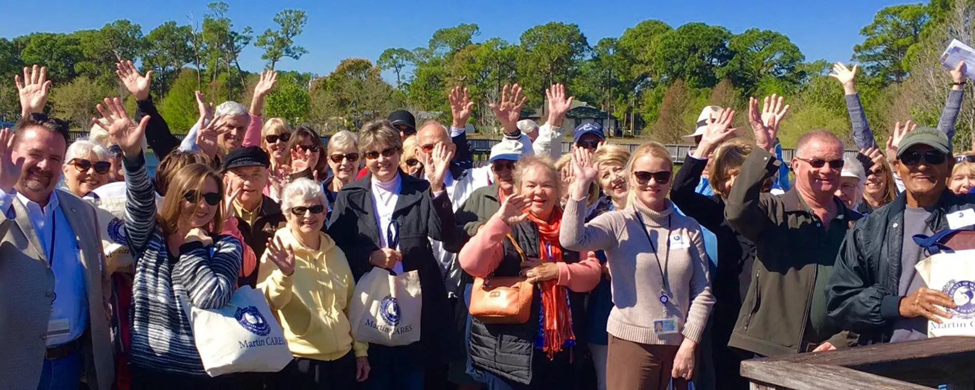 A group photo of Martin CARES participants